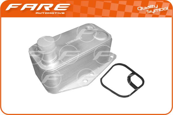 Radiador de aceite, aceite motor