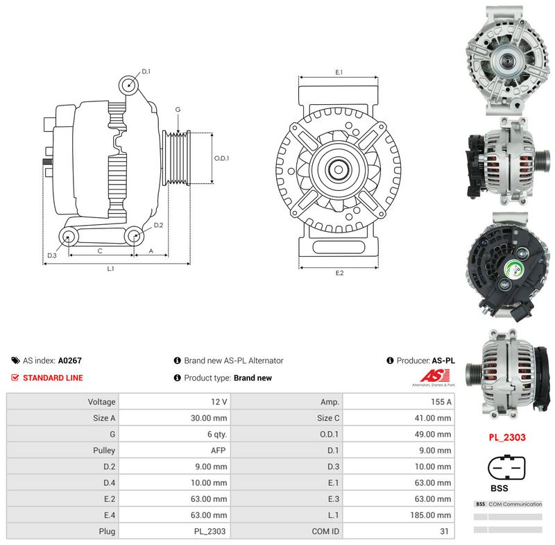 Generaator, AS-PL A0267