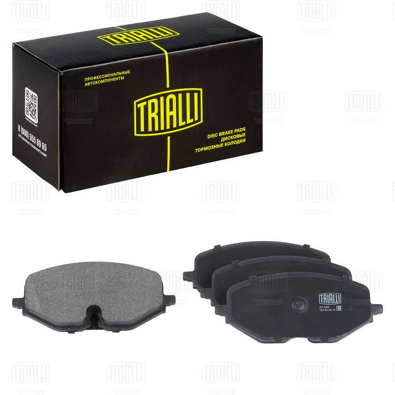 TRIALLI PF2360 Brake Pad Set, disc brake