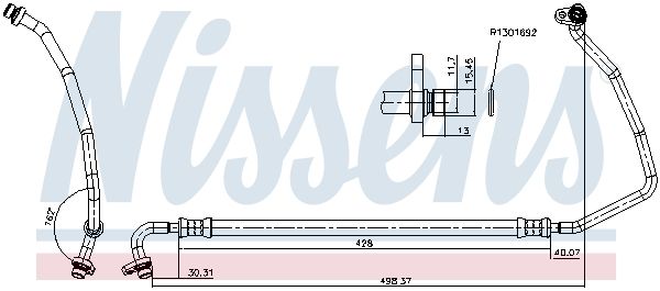 Kõrgsurvetorustik, kliimaseade, NISSENS 848903