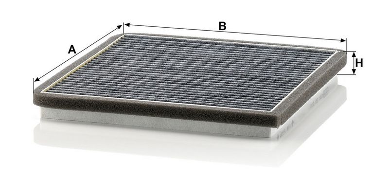 Filter, salongiõhk, MANN-FILTER CUK 20 010