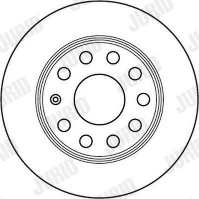 JURID 562236JC Brake Disc