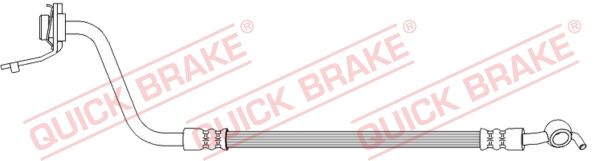 QUICK BRAKE fékcső 50.737