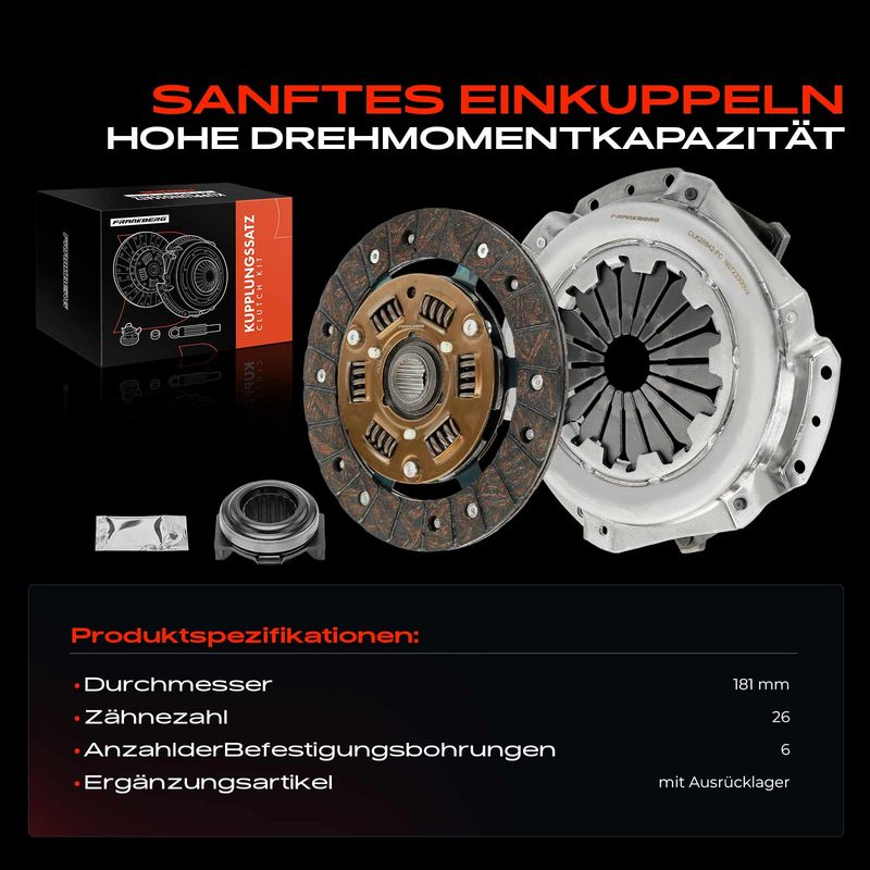 Frankberg 5481FB0037646 Clutch Kit