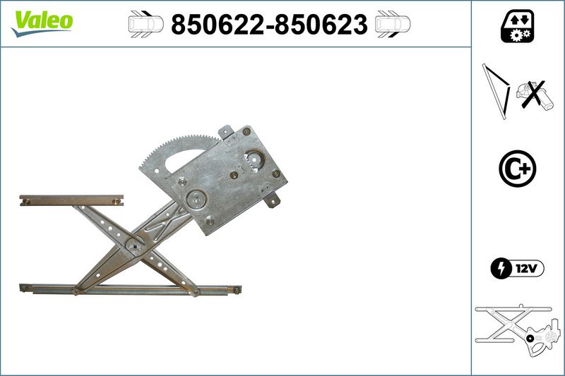 VALEO 850623 - Window Regulator