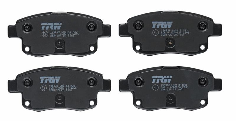 TRW GDB1725 Brake Pad Set, disc brake