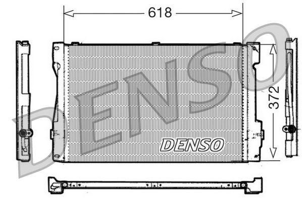 DENSO kondenzátor, klíma DCN33006