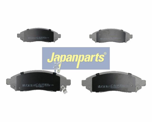 set placute frana,frana disc JAPANPARTS PA-121AF