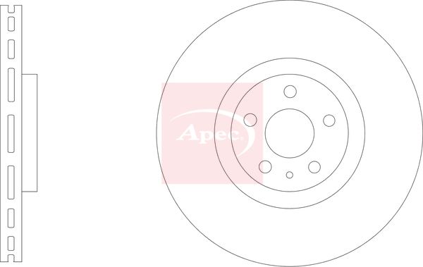 APEC Brake Disc DSK3328