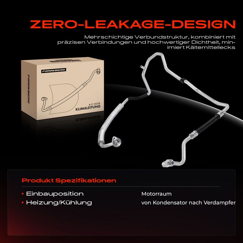 Frankberg 5481FB0061791 High/Low-pressure Line, air conditioning