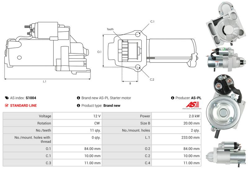 AS-PL S1004 Starter