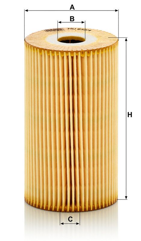 Õlifilter, MANN-FILTER HU 932, 4 n