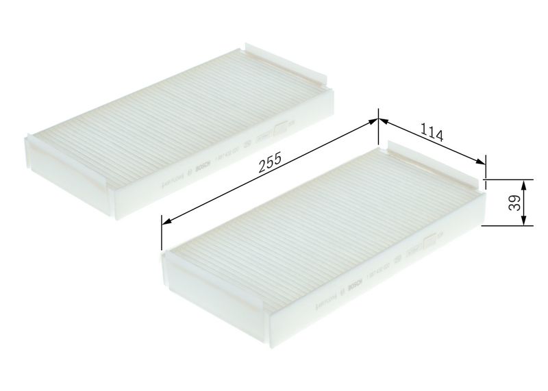 Filter, salongiõhk, BOSCH 1 987 432 020