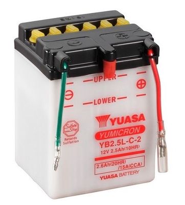 Yuasa Starter Battery YB2.5L-C-2