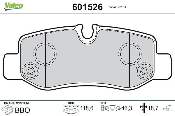 Juego de pastillas de freno
