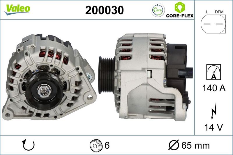 VALEO Dynamo / Alternator 200030