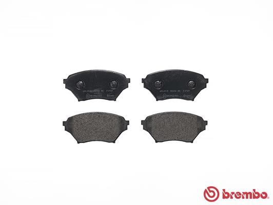 Комплект гальмівних накладок, дискове гальмо, Brembo P49029