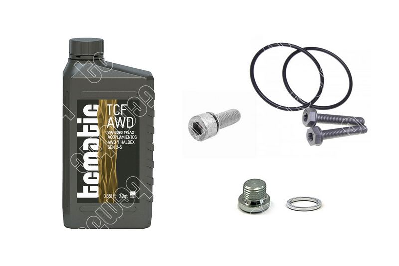 Kit piezas, cambio aceite, embrague discos múlt. (trac. 4x4)