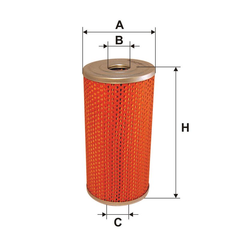 Oliefilter (patroon) past: DAF SB 201  MAN 15.192 FL