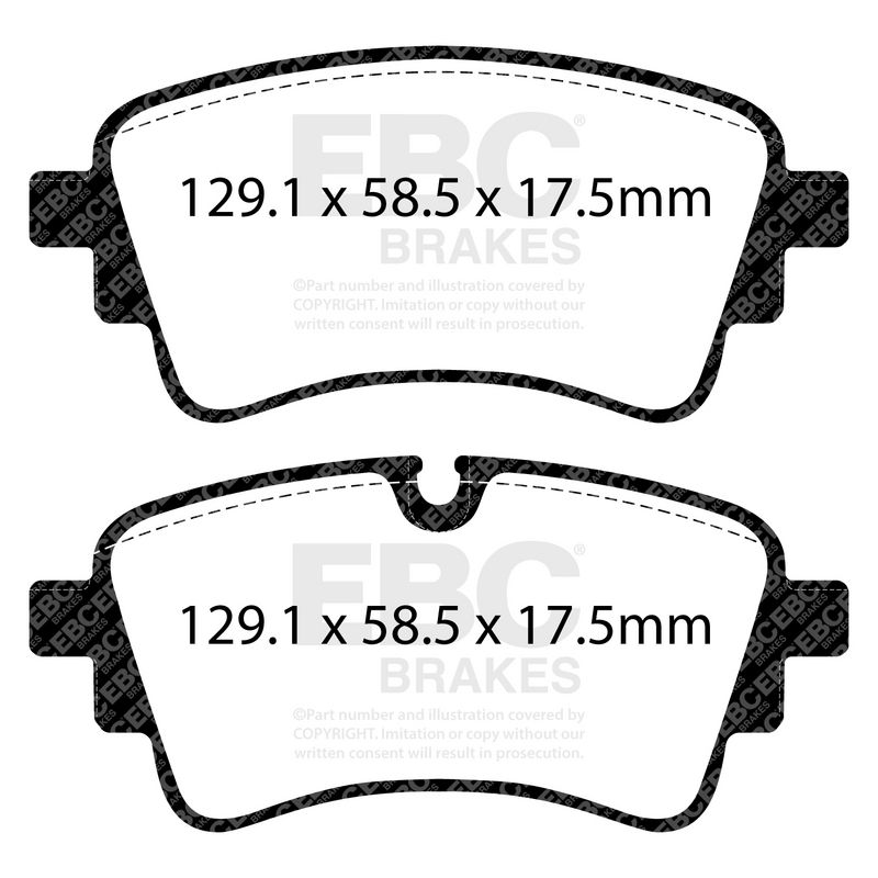 Bremsbelagsatz, Scheibenbremse