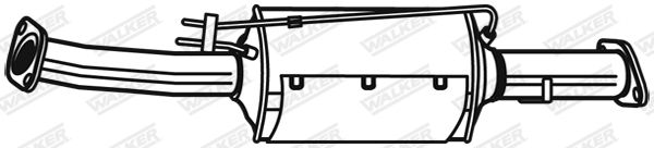 WALKER 73215 Soot/Particulate Filter, exhaust system