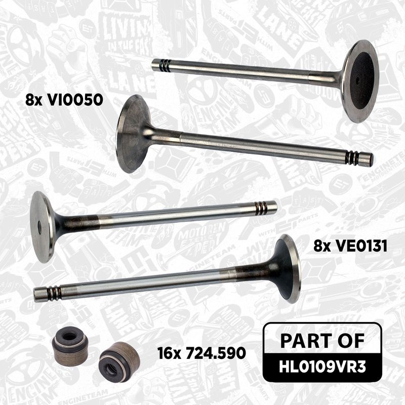 Product Image - Cilinderkop - HL0109VR3 - ET ENGINETEAM