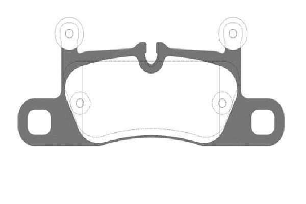 KAWE 137915 - Brake Pad Set, disc brake