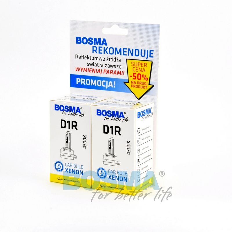 BOSMA 6179D - Lemputė D1R Xenon 85V 35W