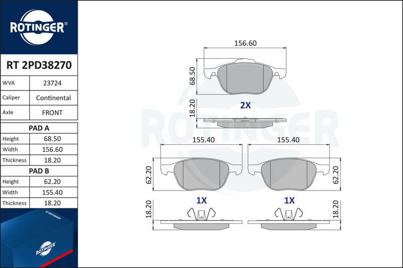 This part match OEM code: 1712024