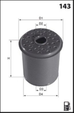 MISFAT Filtre à carburant F685