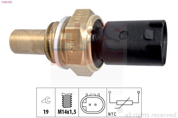 Sensor, temperatura del refrigerante