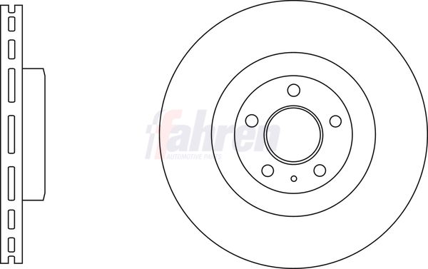 Fahren Brake Disc FBD6979