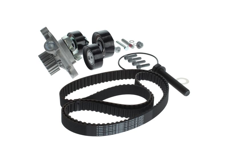 Veepump + hammasrihmakomplekt, BOSCH 1 987 945 303