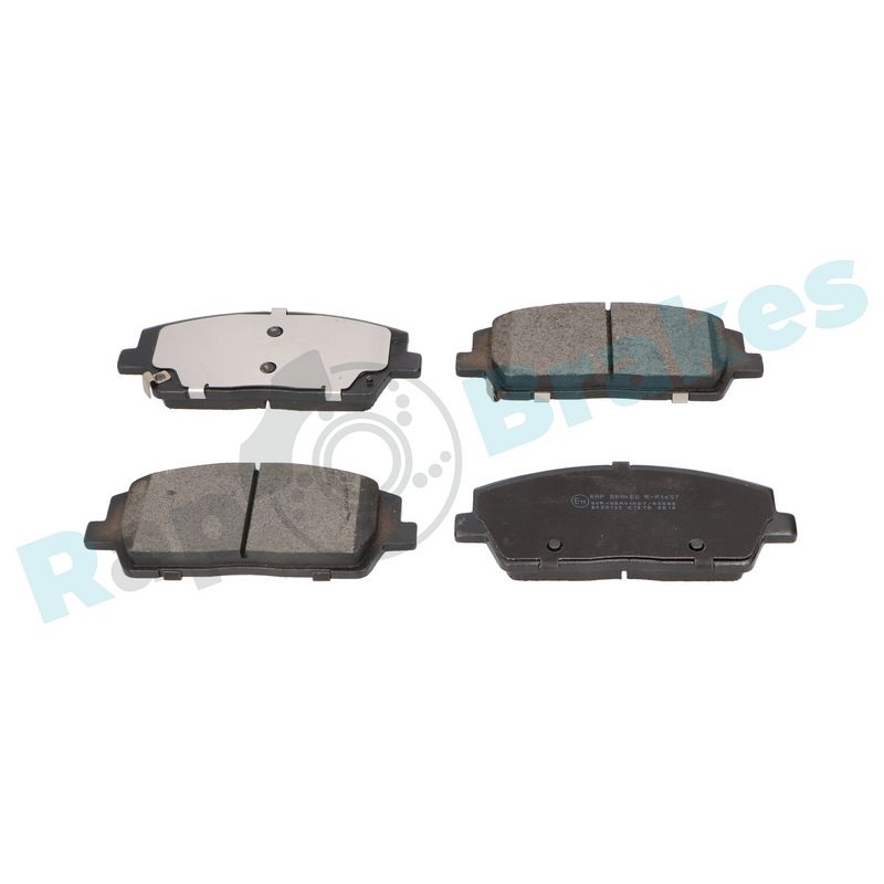 RAP BRAKES R-P1657 Brake Pad Set, disc brake