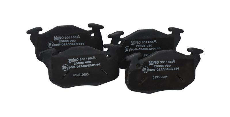 Sada brzdových destiček, kotoučová brzda 301155A