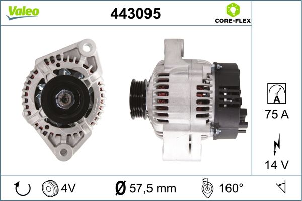 VALEO Dynamo / Alternator 443095