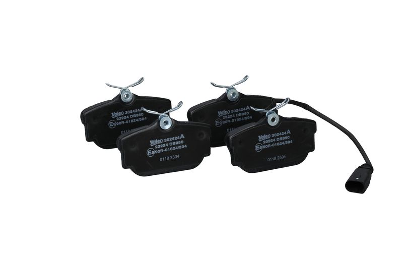 Piduriklotsi komplekt, ketaspidur, VALEO 302424A