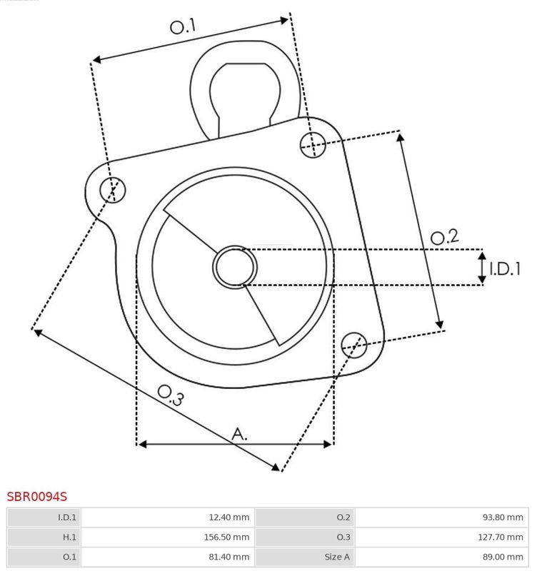 Кришка стартера, карбюратор, Auto Starter SBR0094S