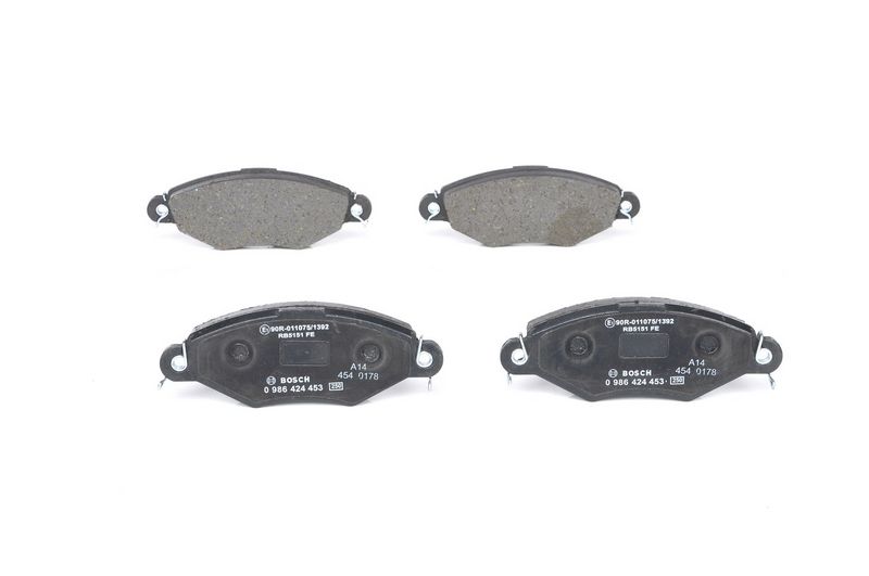 BOSCH 0 986 424 453 Brake Pad Set, disc brake