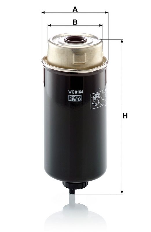 MANN-FILTER WK8164 Fuel Filter