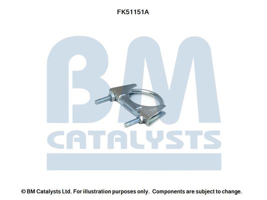 BM CATALYSTS szerelőkészlet, kipufogócső FK51151