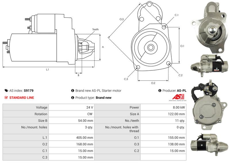 AS-PL S9179 Starter