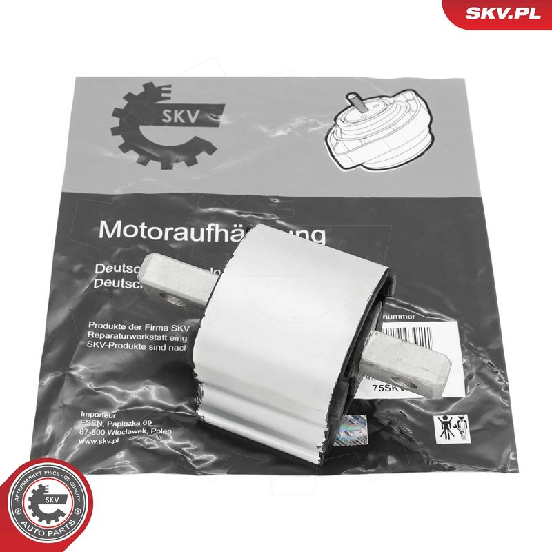 Paigutus, Mootor, ESEN SKV 75SKV129