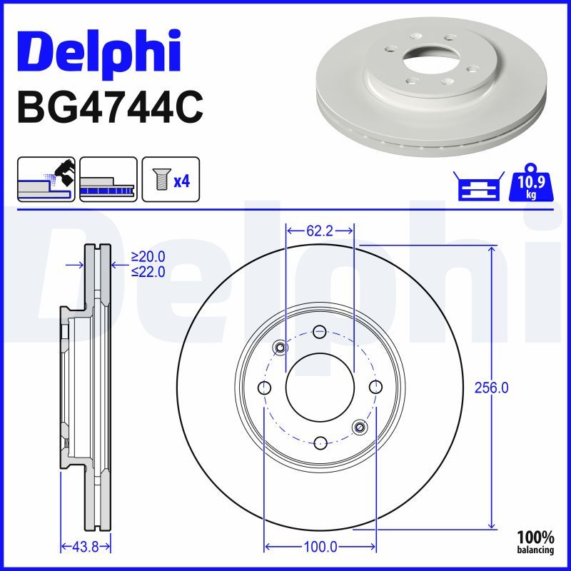 Piduriketas, DELPHI BG4744C