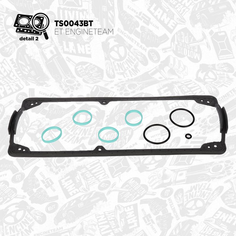 ET ENGINETEAM TS0043BT Gasket Kit, cylinder head
