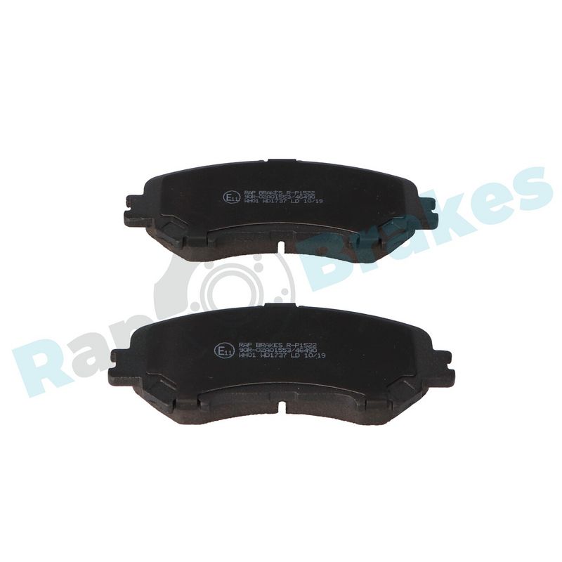 RAP BRAKES R-P1522 Brake Pad Set, disc brake