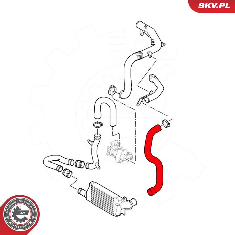 Laadimisõhu voolik, ESEN SKV 43SKV316