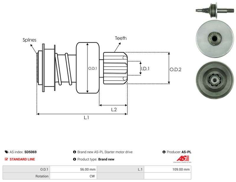 Vabajooks, starter, AS-PL SD5069