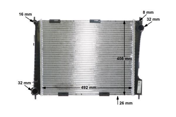 Product Image - Radiateur - CR841000S - MAHLE