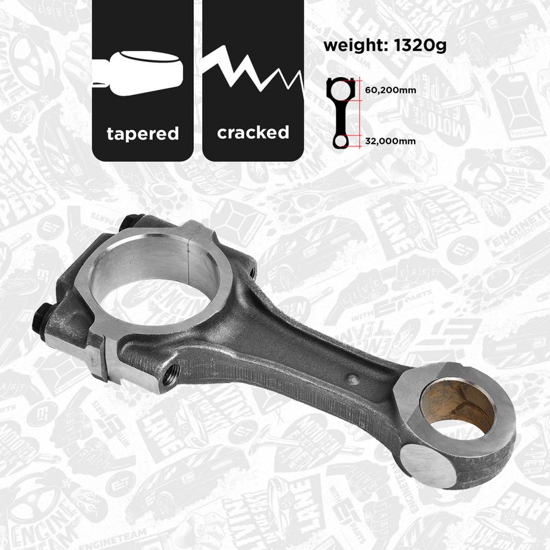 Product Image - Drijfstang - OM0010 - ET ENGINETEAM